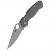 Nóż składany Spyderco Para Military 2 G-10 Dark Gray Maxamet Plain (C81GPDGY2)