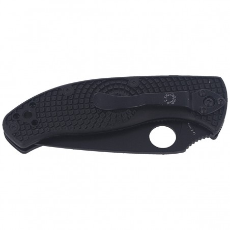 Nóż składany Spyderco Tenacious Lightweight Black FRN, Black 8Cr13MoV by Eric Glesser (C122PBBK) Nóż składany Spyderco Tenacious Lightweight Black FRN, Black 8Cr13MoV by Eric Glesser (C122PBBK)