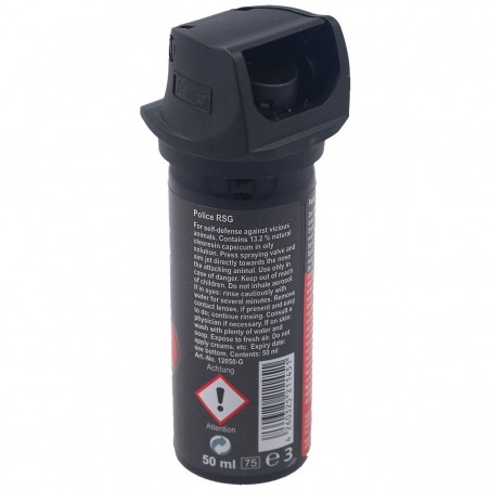 Gaz pieprzowy KKS VESK RSG Police Gel 2mln SHU, Stream 50ml (12050-G) Gaz pieprzowy KKS VESK RSG Police Gel 2mln SHU, Stream 50ml (12050-G)