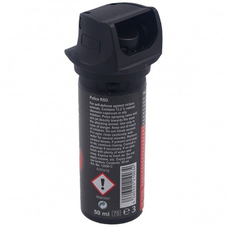 Gaz pieprzowy KKS VESK RSG Police 2mln SHU, Cone 50 ml (12050-C) Gaz pieprzowy KKS VESK RSG Police 2mln SHU, Cone 50 ml (12050-C)