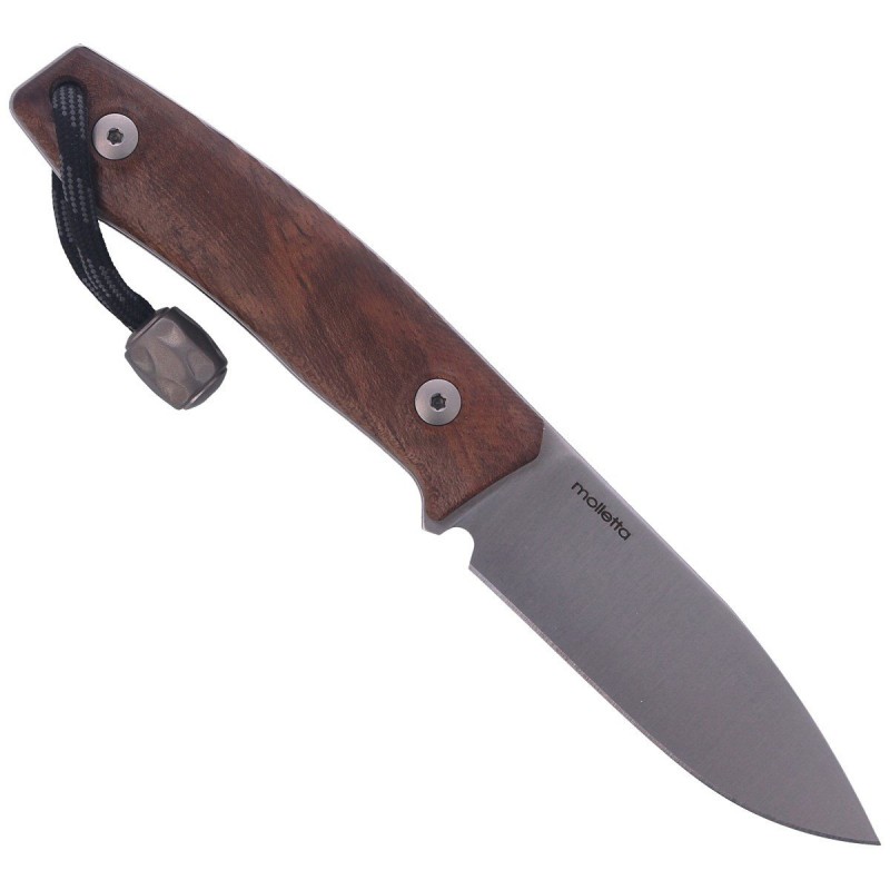 Nóż LionSteel Bushcraft Walnut, Satin Blade (M1 WN)