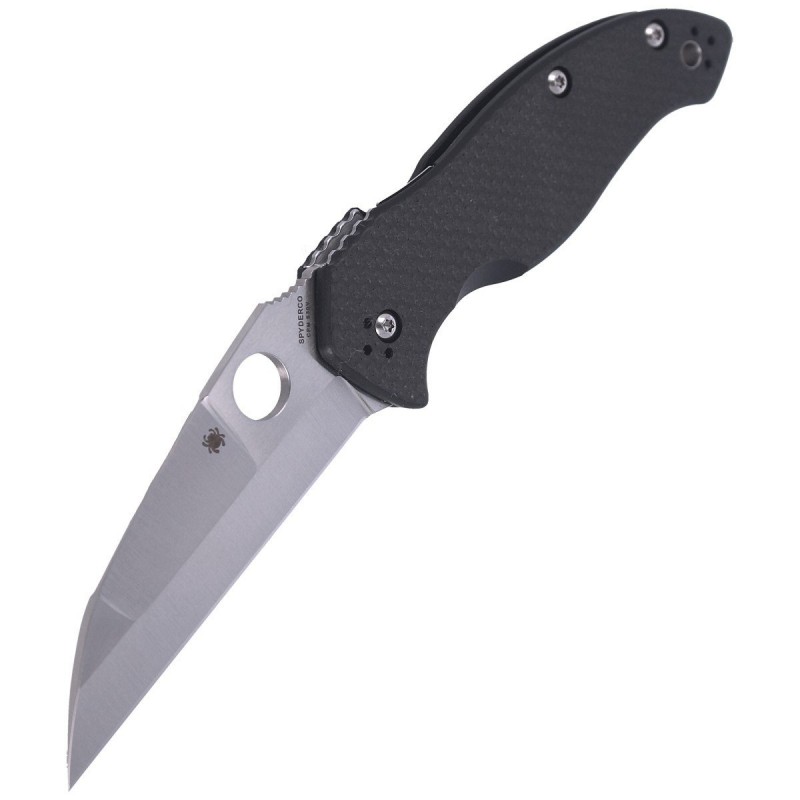 Nóż składany Spyderco Canis Carbon Fiber / G-10 Laminate Plain (C248CFP)