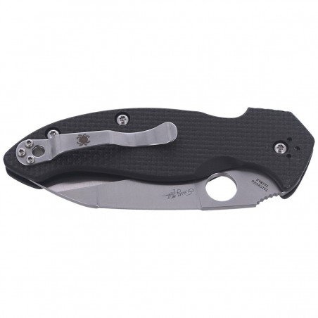 Nóż składany Spyderco Canis Carbon Fiber / G-10 Laminate Plain (C248CFP) Nóż składany Spyderco Canis Carbon Fiber / G-10 Laminate Plain (C248CFP)