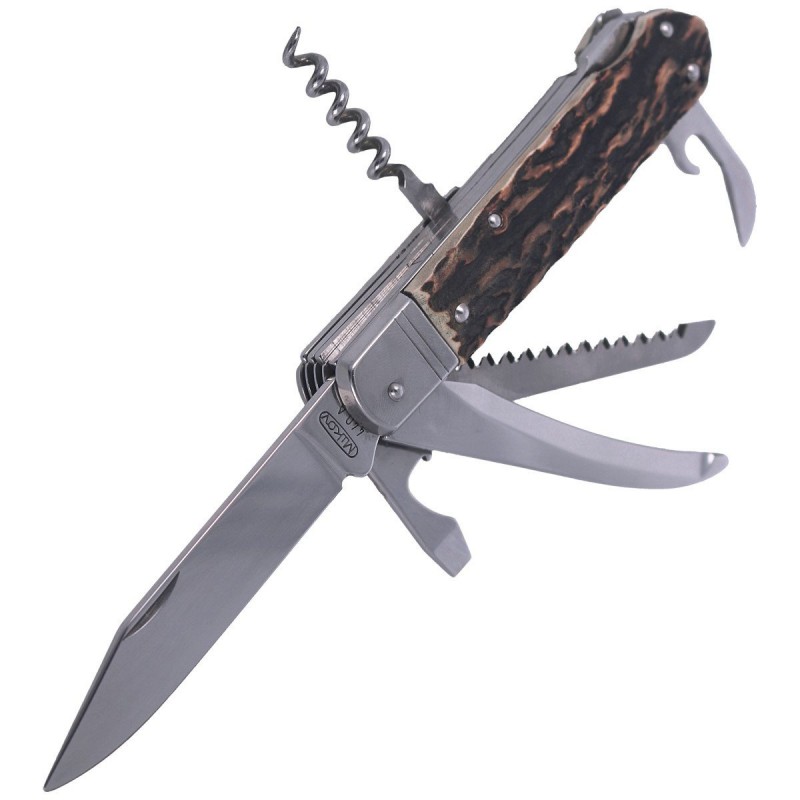 Nóż myśliwski Mikov Fixir Imit. Dear Stag 6ostrz (232-XH-6V KP)