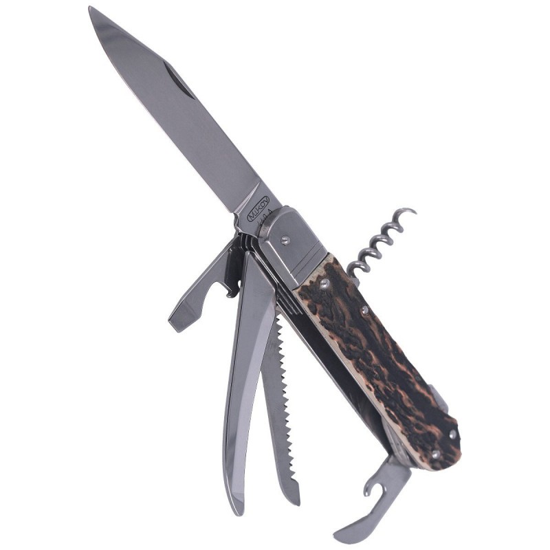 Nóż myśliwski Mikov Fixir Imit. Dear Stag 6ostrz (232-XH-6V KP)