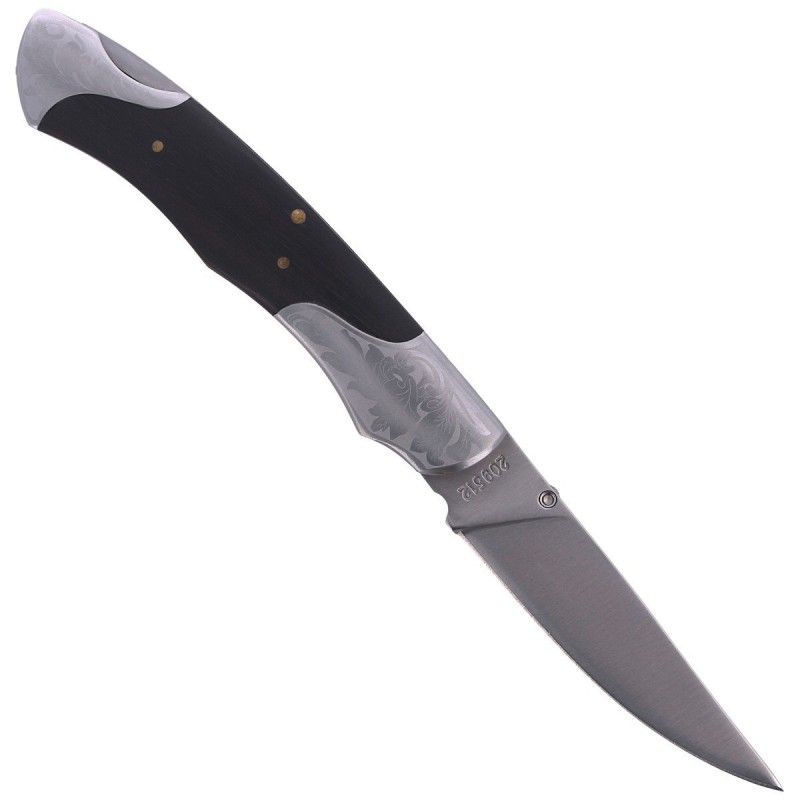 Nóż składany Herbertz CJH Dark Brown Wood, Satin 420 (2095129 - 10000394)