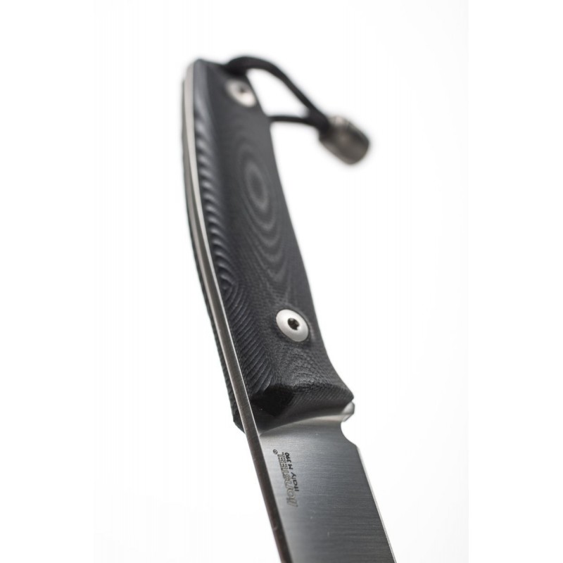 Nóż LionSteel Bushcraft G10 Black, Satin Blade (M1 GBK)