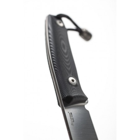 Nóż LionSteel Bushcraft G10 Black, Satin Blade (M1 GBK) Nóż LionSteel Bushcraft G10 Black, Satin Blade (M1 GBK)