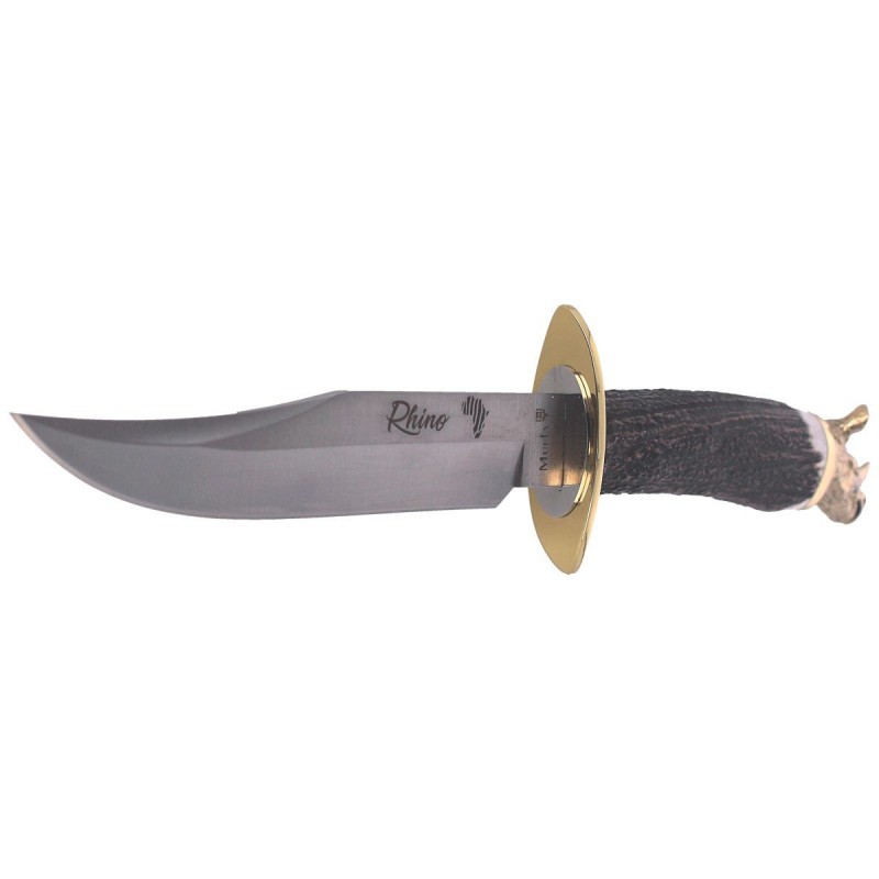 Nóż Muela Big Five Deer Stag, Satin 1.4116 Gift Box (RHINO-16BF)
