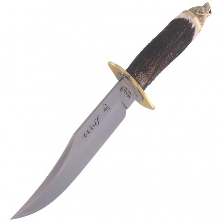 Nóż Muela Deer Stag, Satin 1.4116 Gift Box (WOLF-16A)