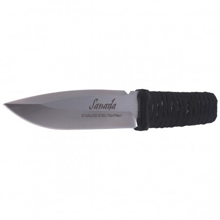 Nóż TOKISU Sanada Nylon Cord Wrap, Satin (32498) Nóż TOKISU Sanada Nylon Cord Wrap, Satin (32498)