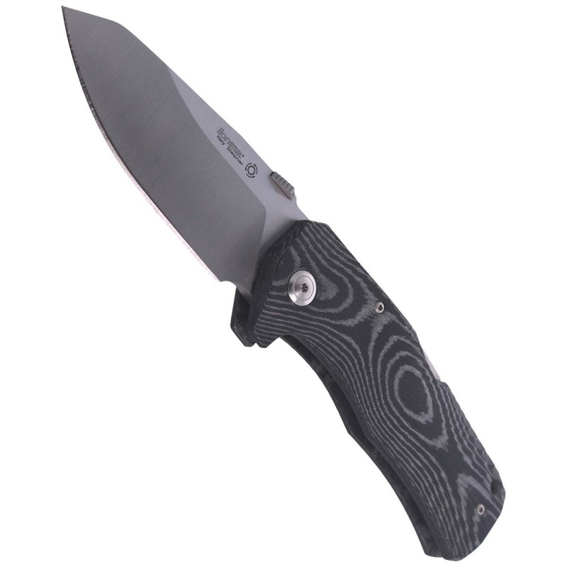 Nóż składany LionSteel TM1 Black Micarta, Satin Sleipner by Molletta (TM1 MS)