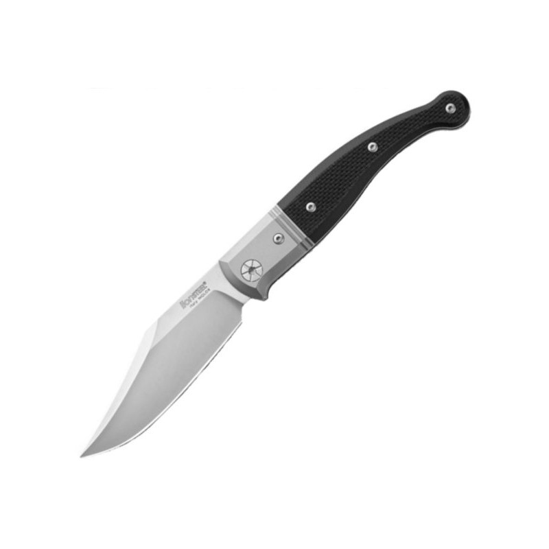 Nóż składany LionSteel Gitano Black G10, Satin Blade (GT01 GBK)
