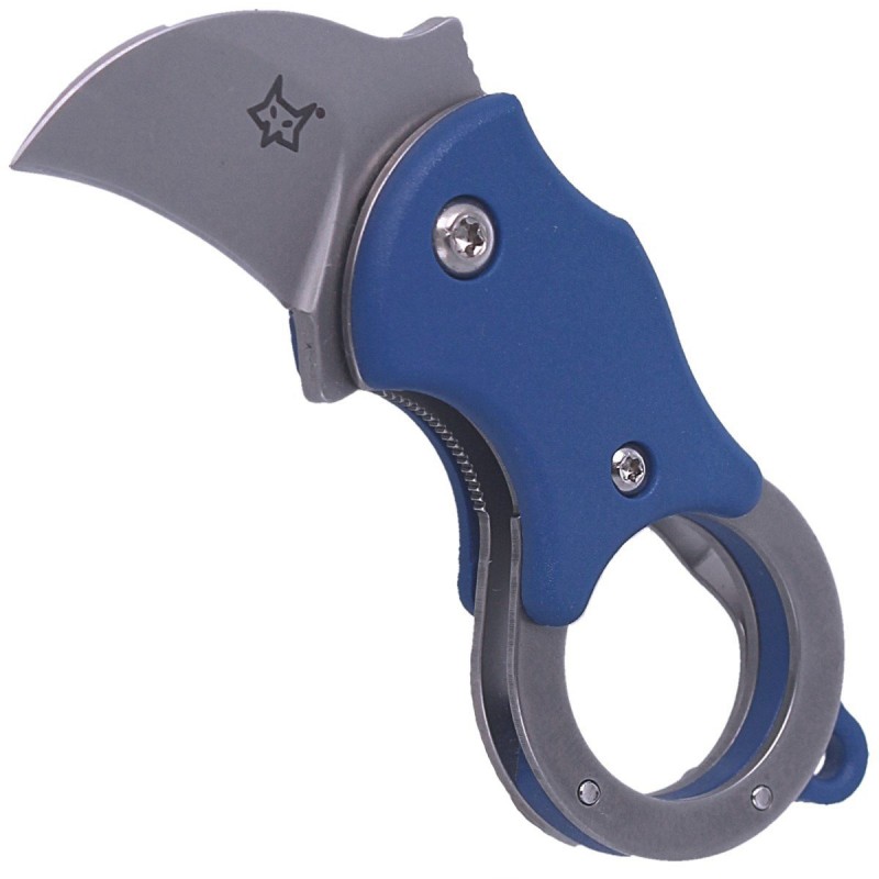 Nóż składany FOX Karambit Mini-KA FRN Blue, Bead Blasted (FX-535 BL)