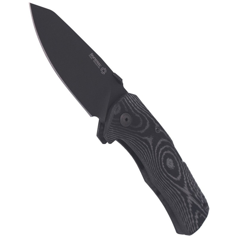 Nóż składany LionSteel TM1 Black Micarta, Black Sleipner by Molletta (TM1 MB)