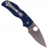 Nóż składany Spyderco Native 5 Dark Blue FRN, Satin CPM S110V by Sal Glesser (C41DBL5)
