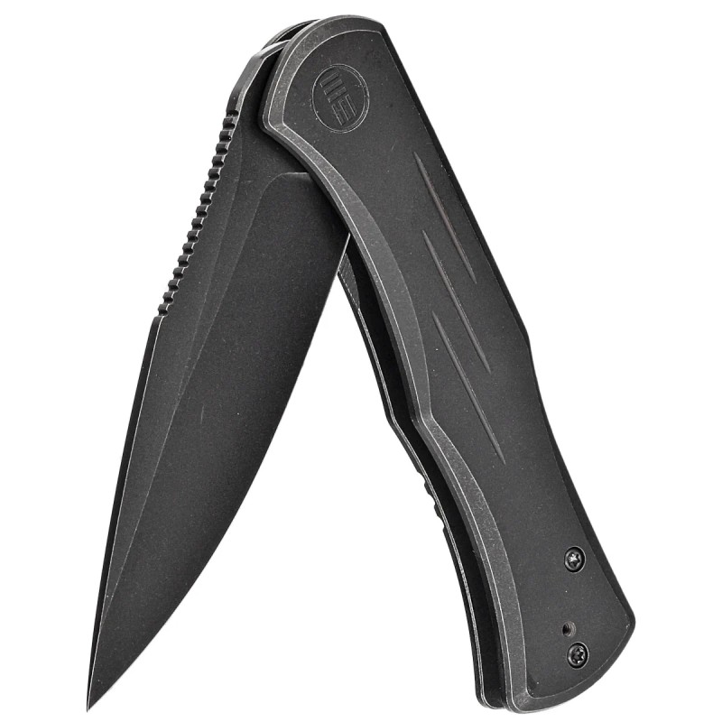 Nóż składany WE Knife Primoris Black Titanium, Black Stonewashed (WE20047A-3)