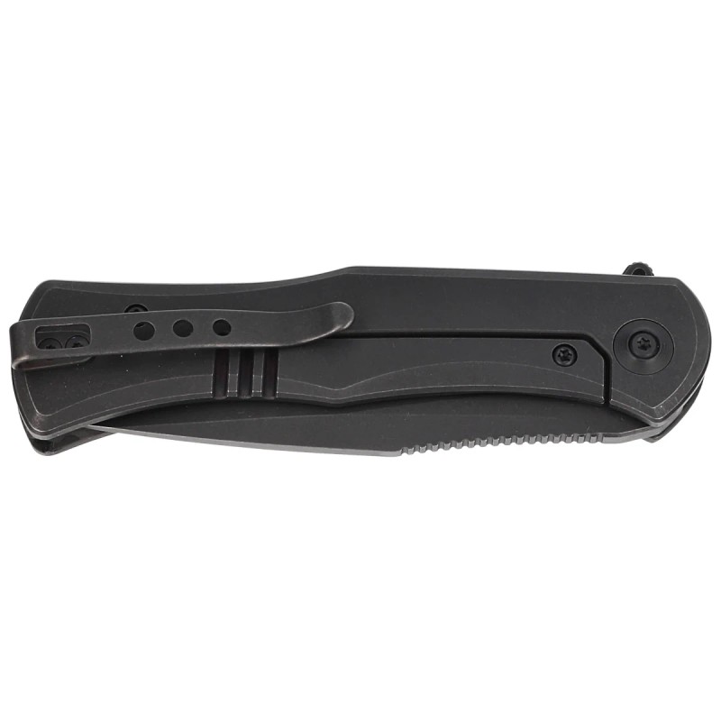 Nóż składany WE Knife Primoris Marble Carbon Fiber / Black Ti, Black Stonewashed (WE20047B-1)