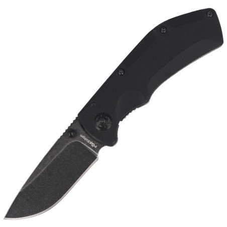 Nóż składany FoxEdge Pop Smoke G10 Black, Stone Washed PVD by Russ Kommer (FE-023) Nóż składany FoxEdge Pop Smoke G10 Black, Stone Washed PVD by Russ Kommer (FE-023)