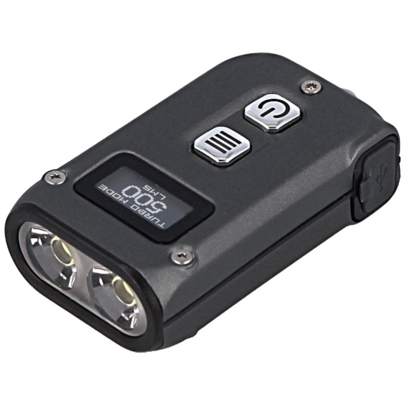 Latarka NiteCore TINI2 Gray 500 lm, Li-ion Battery/280mAh
