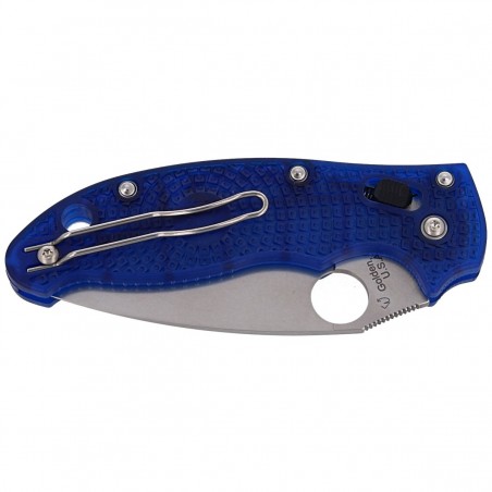 Nóż składany Spyderco Manix 2 FRCP Blue, CTS BD1N Plain (C101PBL2) Nóż składany Spyderco Manix 2 FRCP Blue, CTS BD1N Plain (C101PBL2)