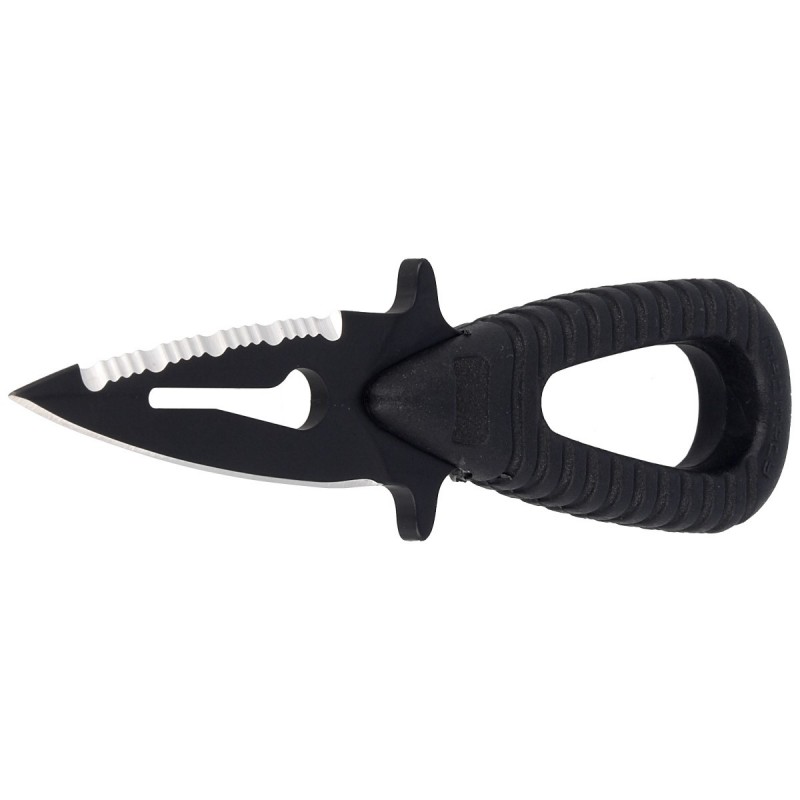 Nóż nurkowy MAC Coltellerie Black ABS, Idroglider Gold® Black (MC MRS06RA-2.N)