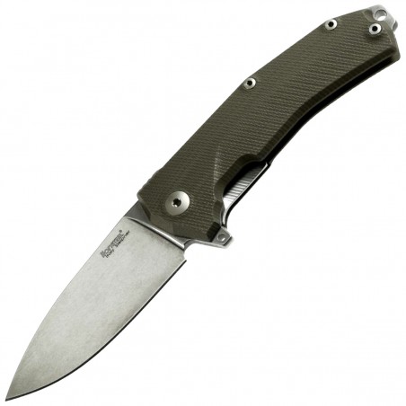 Nóż składany LionSteel KUR G10 Green, Stone Washed Blade (KUR GR) Nóż składany LionSteel KUR G10 Green, Stone Washed Blade (KUR GR)