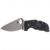 Nóż Spyderco Endela Lightweight FRN Black Plain (C243PBK)