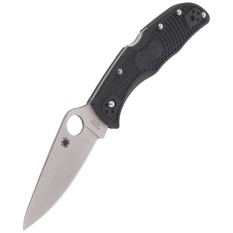 Nóż Spyderco Endela Lightweight FRN Black Plain (C243PBK)