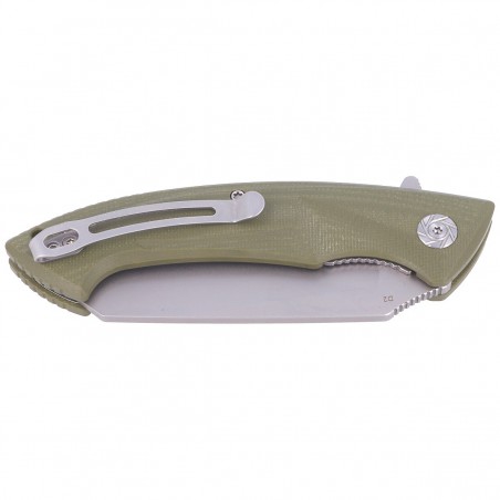 Nóż składany Kubey Anteater OD Green G10, Sandblasted D2 (KU212B) Nóż składany Kubey Anteater OD Green G10, Sandblasted D2 (KU212B)