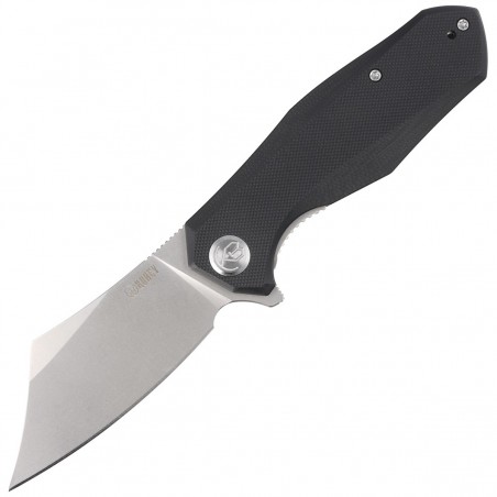 Nóż Kubey Knife Echo, Black G10, Bead Blasted D2 (KU329A) Nóż Kubey Knife Echo, Black G10, Bead Blasted D2 (KU329A)