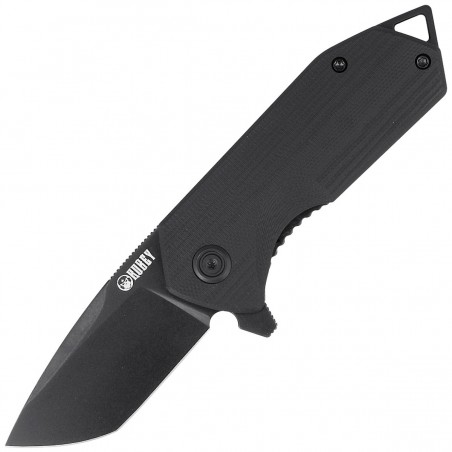Nóż Kubey Knife Campe, Black G10, Dark Stonewashed D2 (KU203J) Nóż Kubey Knife Campe, Black G10, Dark Stonewashed D2 (KU203J)