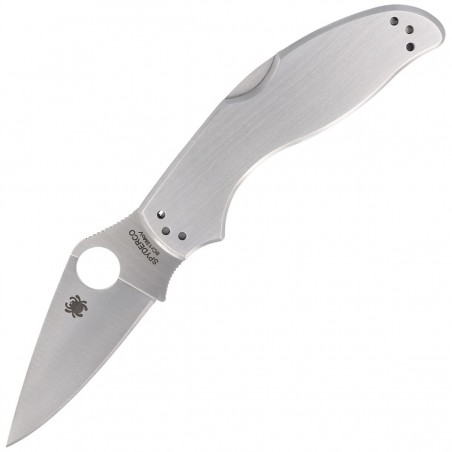 Nóż składany Spyderco UpTern Stainless, Plain 8Cr13MoV (C261P) Nóż składany Spyderco UpTern Stainless, Plain 8Cr13MoV (C261P)