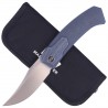 Nóż składany WE Knife Shuddan Blue Titanium, Satin Finish CPM 20CV by Rafal Brzeski (WE21015-2)