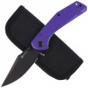 Nóż składany Sencut Actium Purple G10, Black Stonewashed D2 (SA02D)