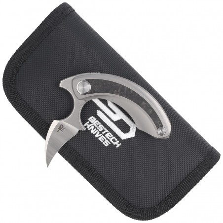 Nóż składany Bestech Strelit Grey Titanium/Marbled Carbon Fiber, Satin/Stonewashed M390 by Ostap Hel (BT2103M) Nóż składany Bestech Strelit Grey Titanium/Marbled Carbon Fiber, Satin/Stonewashed M390 by Ostap Hel (BT2103M)