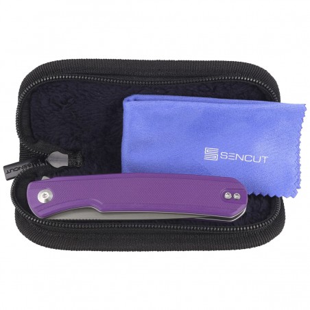 Nóż składany Sencut Scitus Purple G10, Gray Stonewashed D2 by Ostap Hel (S21042-2) Nóż składany Sencut Scitus Purple G10, Gray Stonewashed D2 by Ostap Hel (S21042-2)