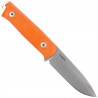 Nóż LionSteel Bushcraft Orange G10, Stone Washed Sleipner by Molletta (B41 GOR)