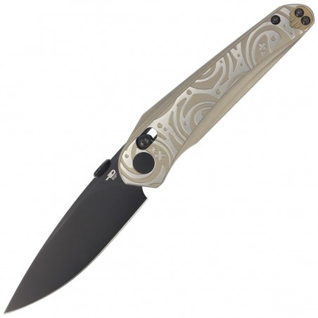 Nóż składany Bestech Mothus Light Bronze Titanium, Black PVD M390 by Kombou (BT2206C) Nóż składany Bestech Mothus Light Bronze Titanium, Black PVD M390 by Kombou (BT2206C)