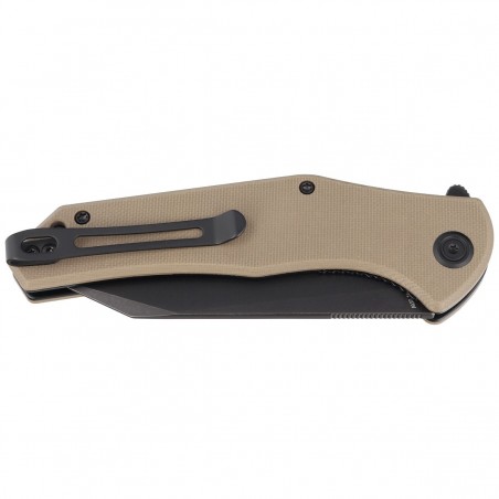 Nóż składany Kubey Flash Tan G10, Blackwashed AUS-10 (KU158J) Nóż składany Kubey Flash Tan G10, Blackwashed AUS-10 (KU158J)