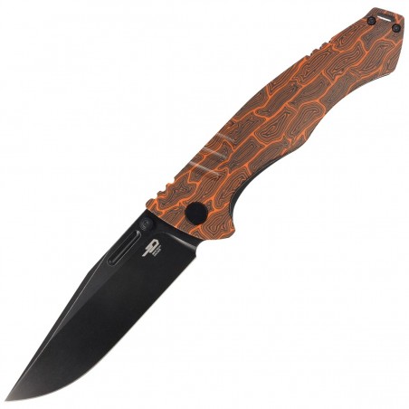 Nóż składany Bestech Keen II Black-Orange G10/Titanium, Black Stonewashed CPM S35VN by Koens Craft (BT2301F) Nóż składany Bestech Keen II Black-Orange G10/Titanium, Black Stonewashed CPM S35VN by Koens Craft (BT2301F)
