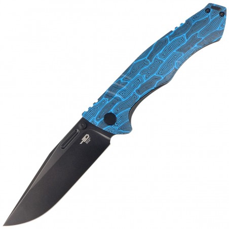 Nóż składany Bestech Keen II Black-Blue G10/Titanium, Black Stonewashed CPM S35VN by Koens Craft (BT2301D) Nóż składany Bestech Keen II Black-Blue G10/Titanium, Black Stonewashed CPM S35VN by Koens Craft (BT2301D)