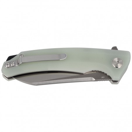 Nóż składany Bestech Texel Transparent G10, Grey Titanized/Satin D2 by A Purvis Blades (BG21B-2) Nóż składany Bestech Texel Transparent G10, Grey Titanized/Satin D2 by A Purvis Blades (BG21B-2)