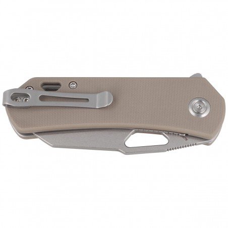 Nóż składany Kubey Knife Duroc Tan G10, Bead Blasted AUS-10 by Colin Maisonpierre (KU332K) Nóż składany Kubey Knife Duroc Tan G10, Bead Blasted AUS-10 by Colin Maisonpierre (KU332K)