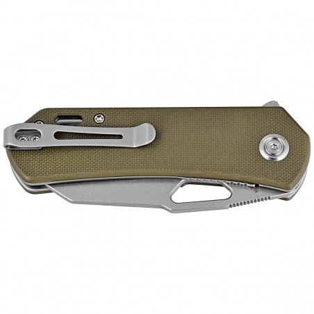Nóż składany Kubey Knife Duroc Dark Green G10, Bead Blasted AUS-10 by Colin Maisonpierre (KU332G) Nóż składany Kubey Knife Duroc Dark Green G10, Bead Blasted AUS-10 by Colin Maisonpierre (KU332G)