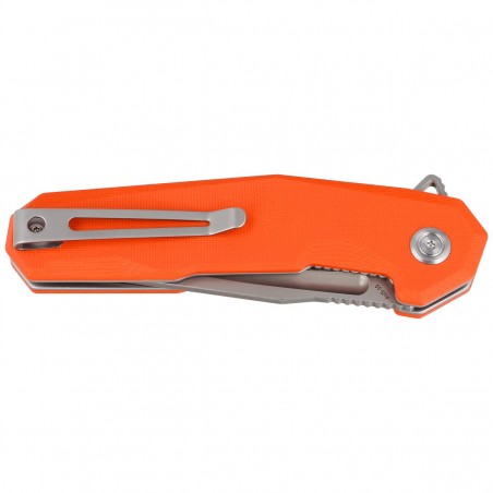 Nóż składany Kubey Carve Orange G10, Bead Blasted AUS-10 (KB237I) Nóż składany Kubey Carve Orange G10, Bead Blasted AUS-10 (KB237I)