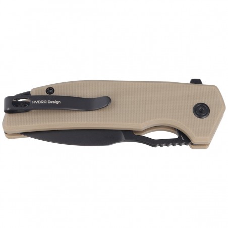 Nóż składany Kubey Knife RDF Tan G10, Blackwash AUS-10 by HYDRA Design (KU316F) Nóż składany Kubey Knife RDF Tan G10, Blackwash AUS-10 by HYDRA Design (KU316F)