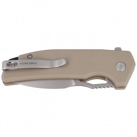 Nóż składany Kubey Knife RDF Tan G10, Bead Blasted AUS-10 by HYDRA Design (KU316D) Nóż składany Kubey Knife RDF Tan G10, Bead Blasted AUS-10 by HYDRA Design (KU316D)