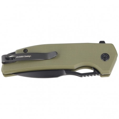 Nóż składany Kubey Knife RDF Green G10, Blackwash AUS-10 by HYDRA Design (KU316B) Nóż składany Kubey Knife RDF Green G10, Blackwash AUS-10 by HYDRA Design (KU316B)