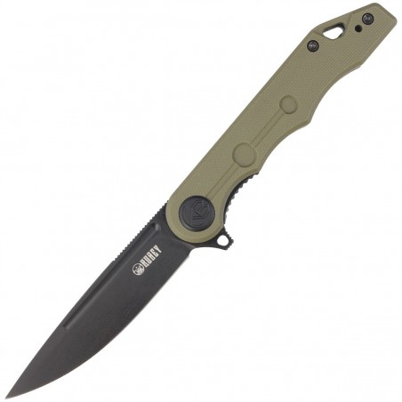 Nóż składany Kubey Knife Mizo Green G10, Blackwashed AUS-10 by Tiguass (KU312D) Nóż składany Kubey Knife Mizo Green G10, Blackwashed AUS-10 by Tiguass (KU312D)